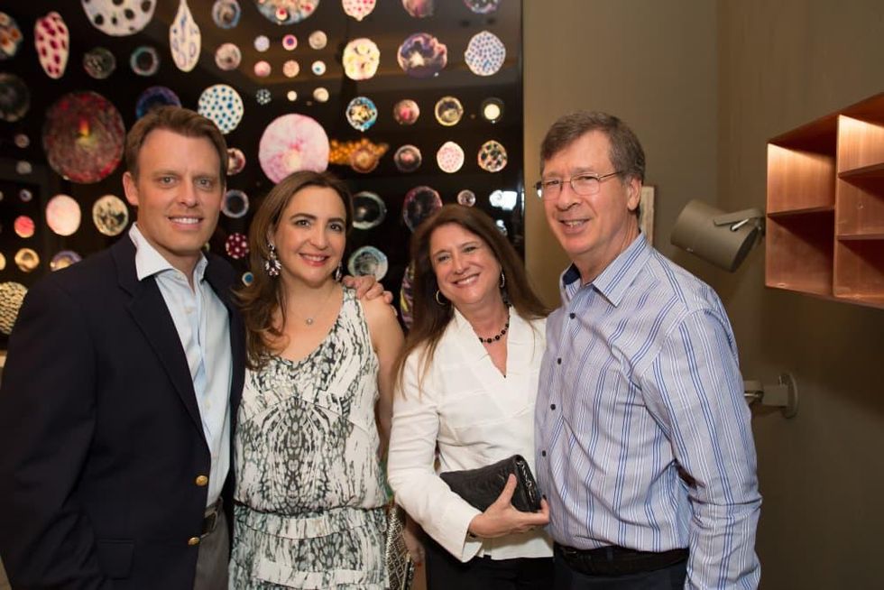 News, Shelby, Fine Art Fair Kick-off, Sept. 2015, Arturo Creixell, Paola Creixell, Deborah Colton, Bill Colton