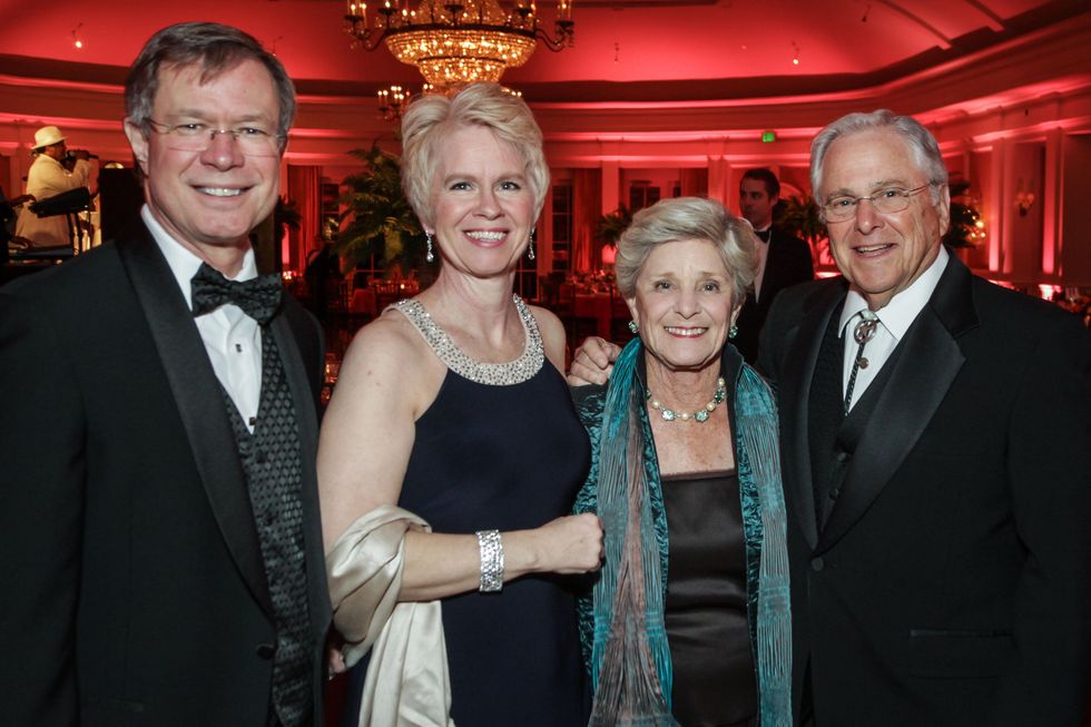 News, Shelby, Good Samaritan Pearl Ball, Feb. 2015, Geoff & Dawna Innis and Barbara & Barry Lewis