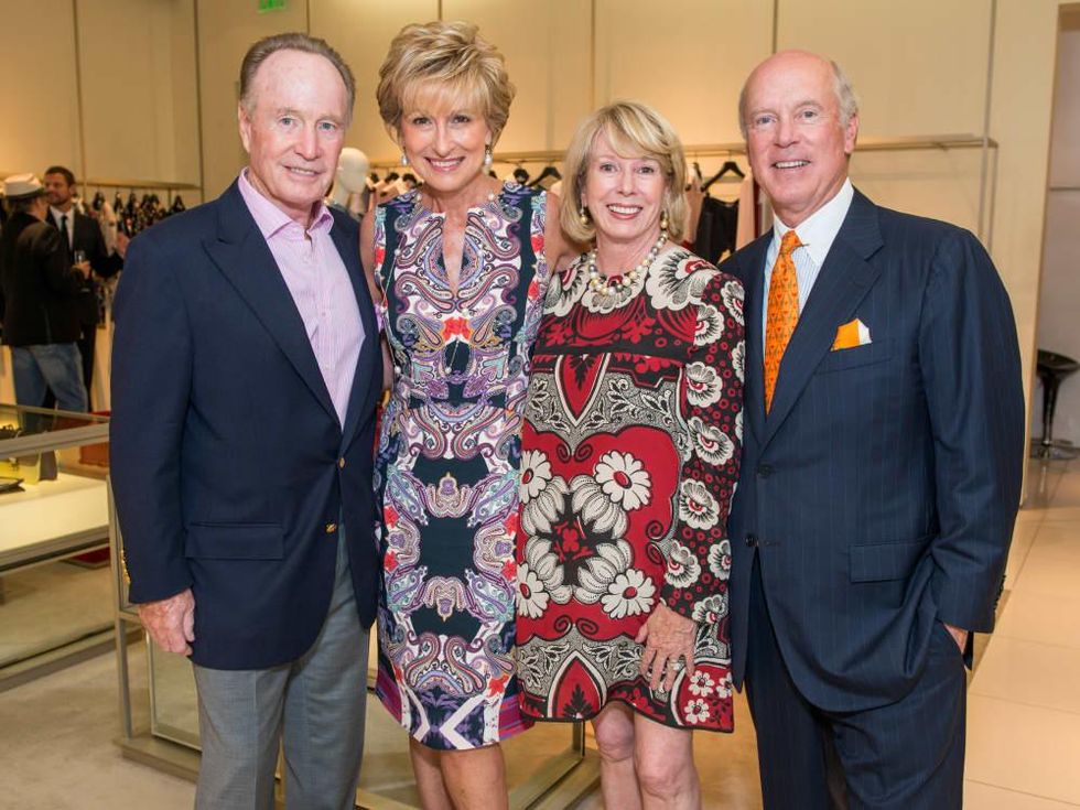 News, Shelby, Heart of Fashion Valentino party, Sept. 2015, Mike & Veronica Curran, Marie & Bill Wise