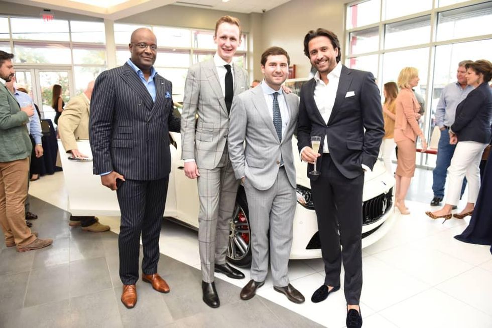 News, Shelby, Helfman Maserati opening, June 2015, Donald Walters, Clinton Wagoner, Jason Feldman, Dany Daniel