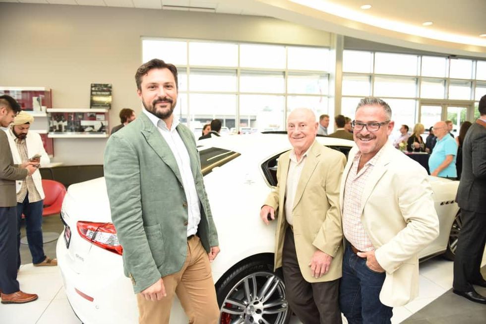 News, Shelby, Helfman Maserati opening, June 2015, Mateo Scaiola, Lane Kalmin,Joel Kalmin