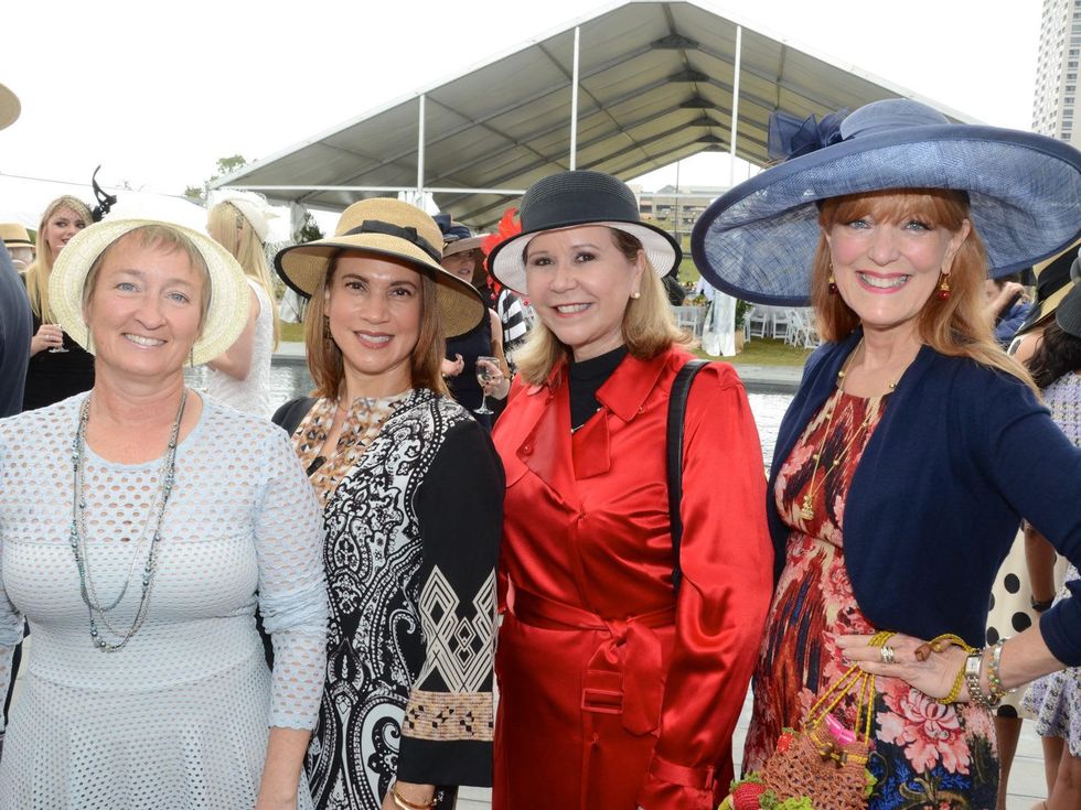 News, Shelby, Hermann Park Conservancy Hats in the Park, Kim Korth, Marylin Greiner, Cyndy Garza Roberts, Gracie Cavnar