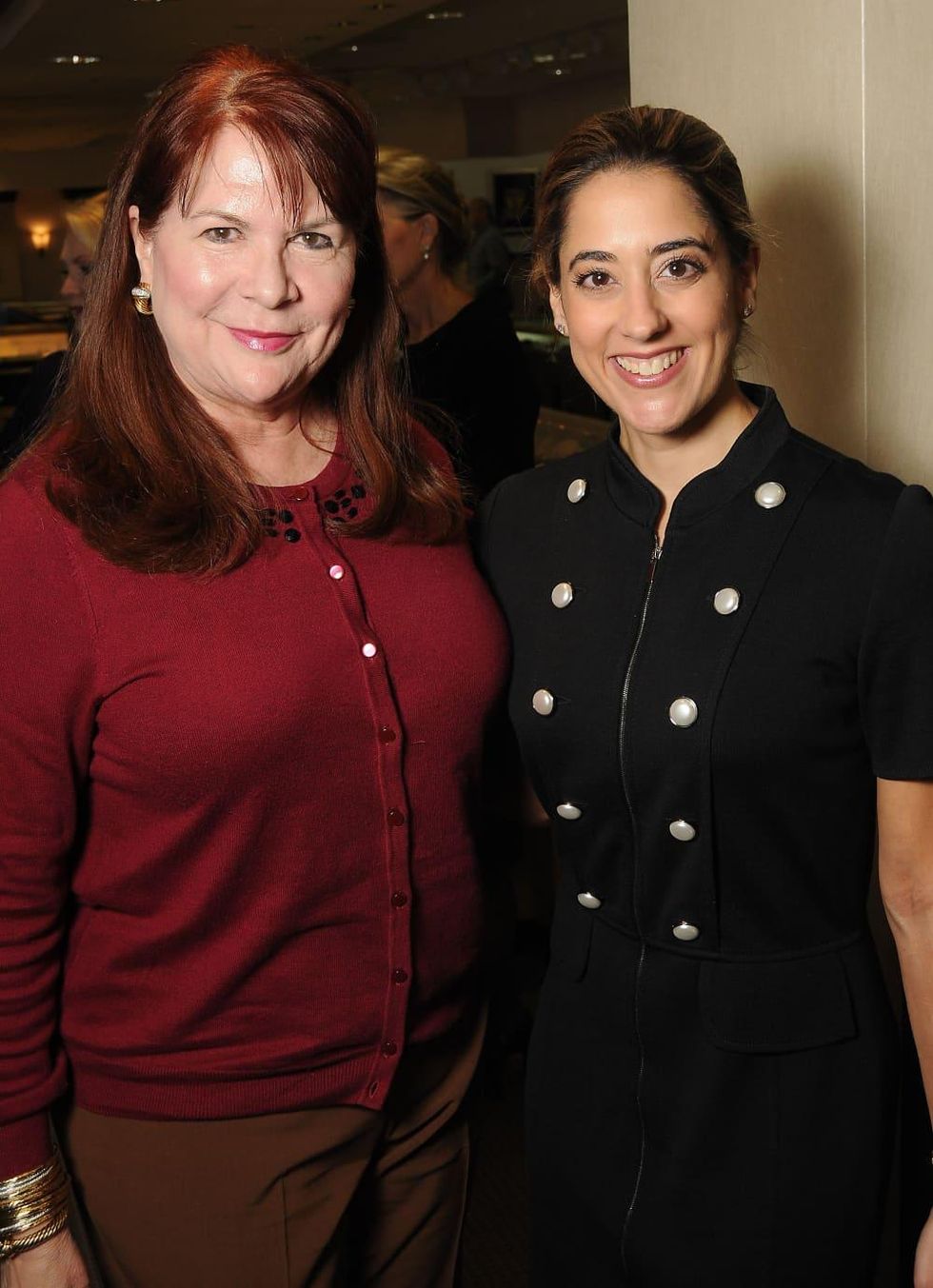 News, Shelby, HGO Luncheon, Nov. 2015 Barbara Van Postman, Kristina Somerville