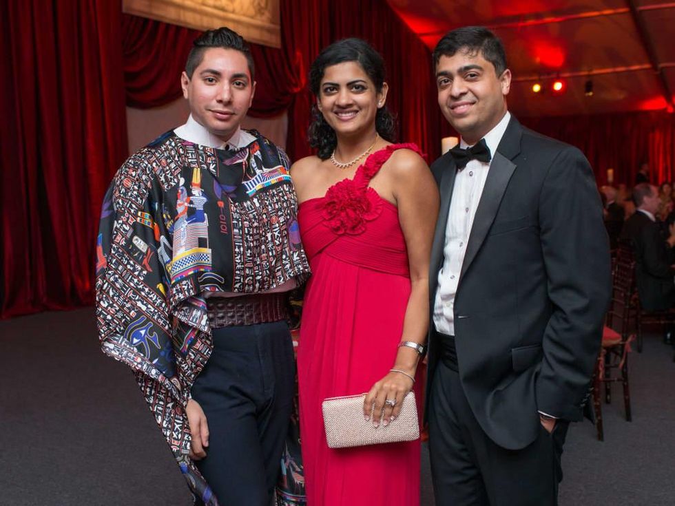 News, Shelby, HGO opening night, Oct. 2015, Christian Miranda, Ishwaria Subbiah, Vivek Subbiah