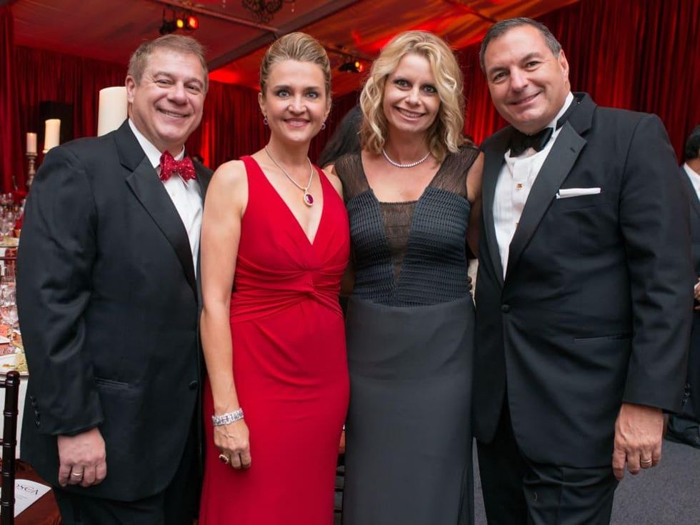 News, Shelby, HGO opening night, Oct. 2015, Dr. Mark D'Andrea, Mary D'Andrea, Valerie Dieterich, Tracy Dieterich