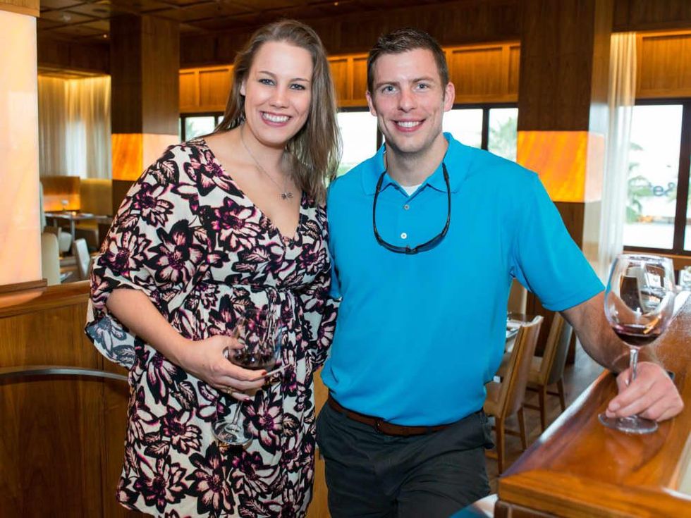 News, Shelby, Holiday Card kickoff, Oct. 2015, Erica Burns, Reed Gombert