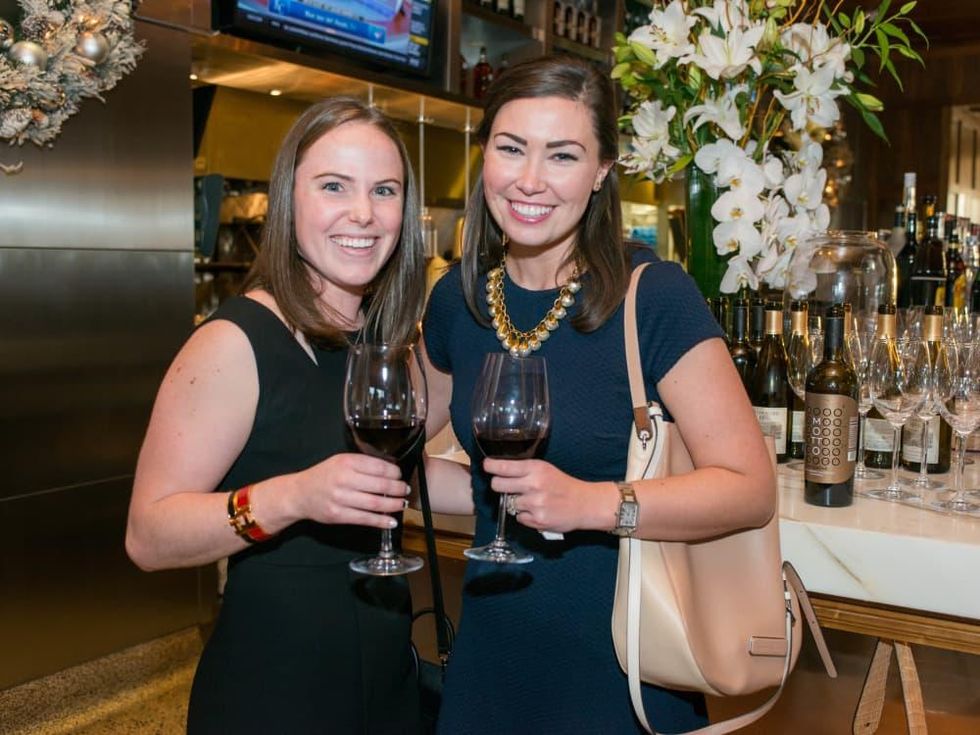 News, Shelby, Holiday Card kickoff, Oct. 2015, Katherine Mathews, Belen Timmins