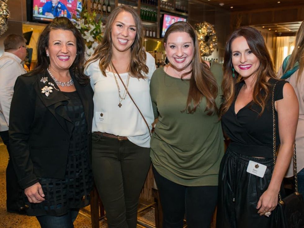 News, Shelby, Holiday Card kickoff, Oct. 2015, Kimberli Bowman-Bishop, Disney Harris, Lauren Stein, Darci Mulrine