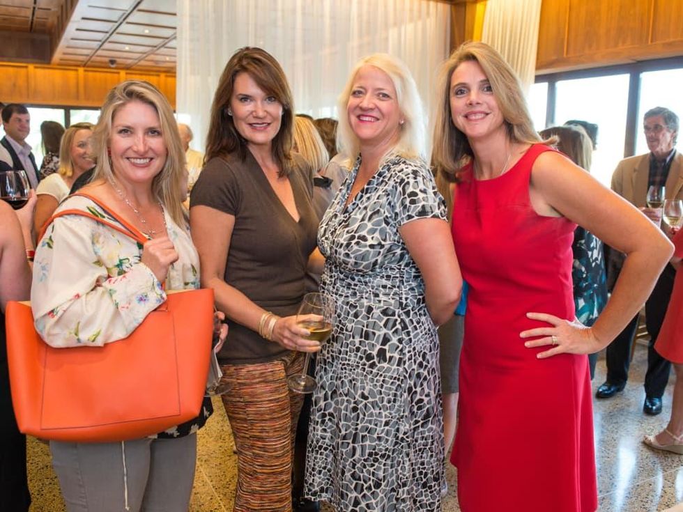 News, Shelby, Holiday Card kickoff, Oct. 2015, Melissa Hobbs, Katherine Nevins, Angela England, Danielle Comeaux