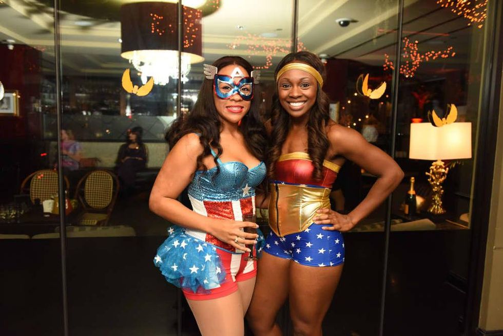 News, Shelby, Hotel ZaZa Halloween, Oct. 2015 Emily Sands, Danielle Fountaine