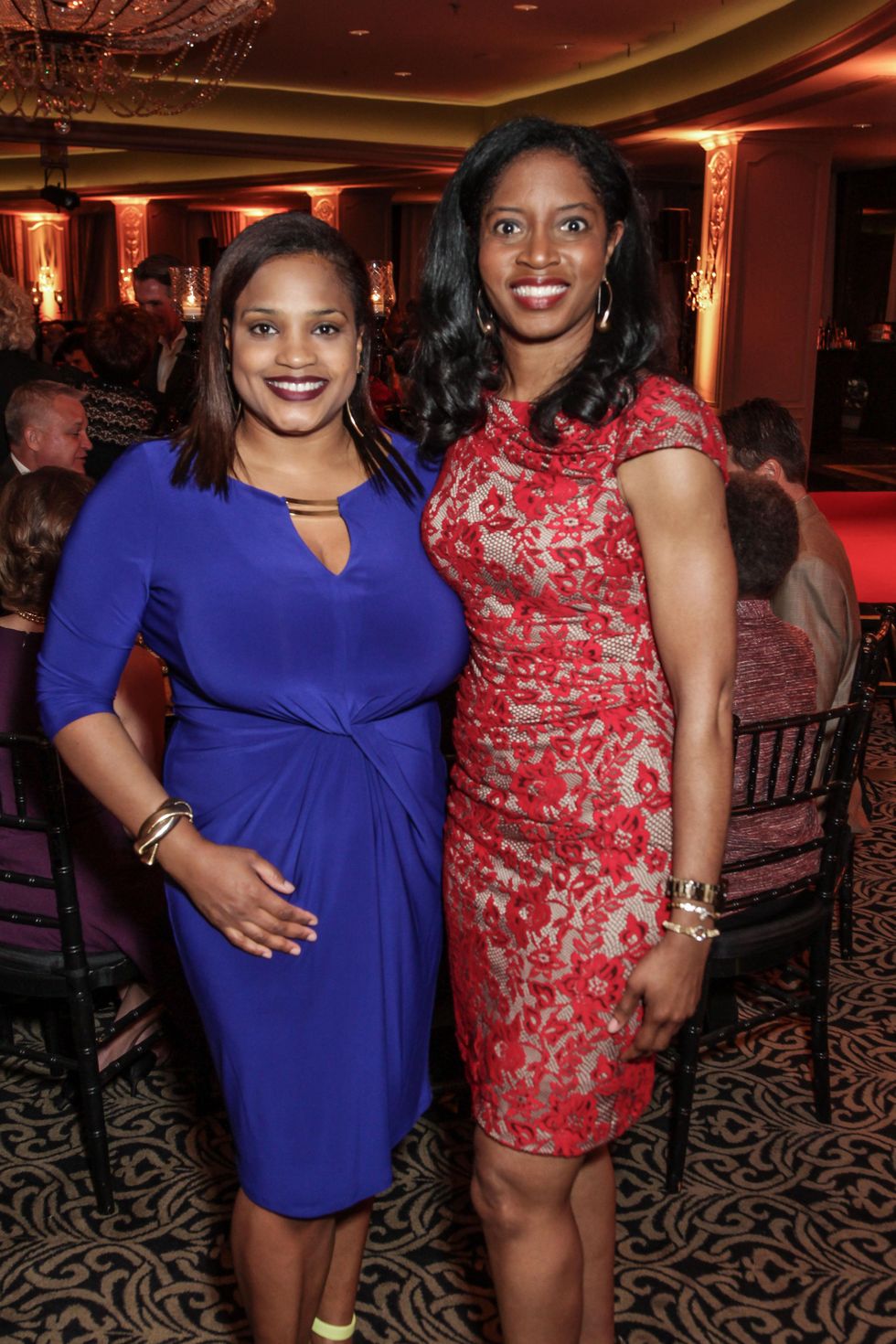 News, Shelby, Houston Arts Alliance, Lee Daniels event, May 2015, Charlene Sadberry Tombar and Shannon Buggs