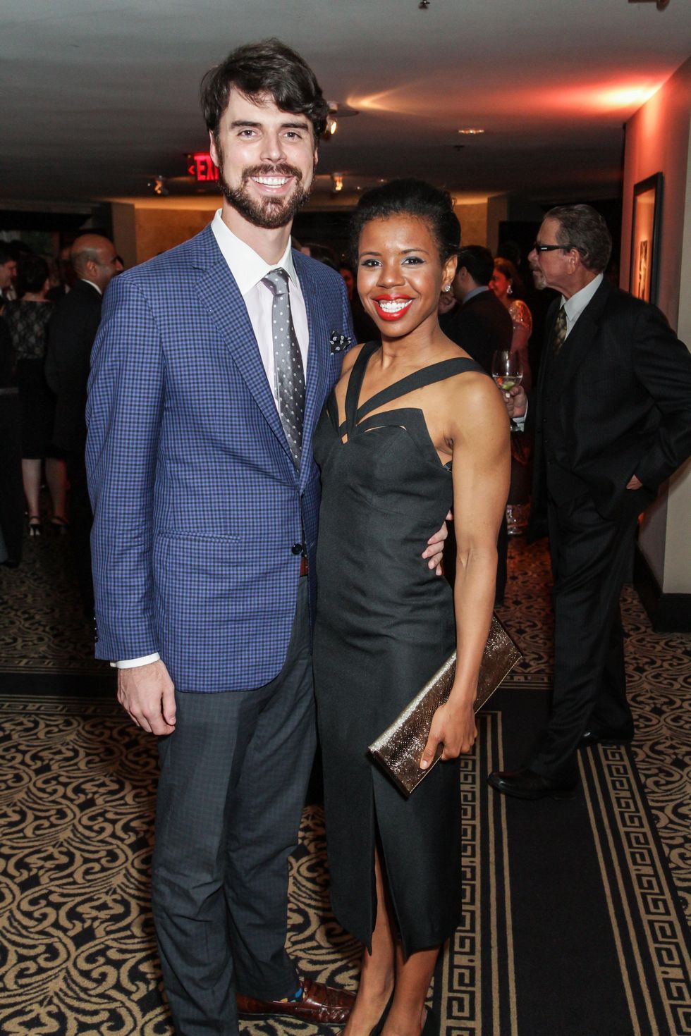 News, Shelby, Houston Arts Alliance, Lee Daniels event, May 2015, Rick and Claire Cormier Thielke