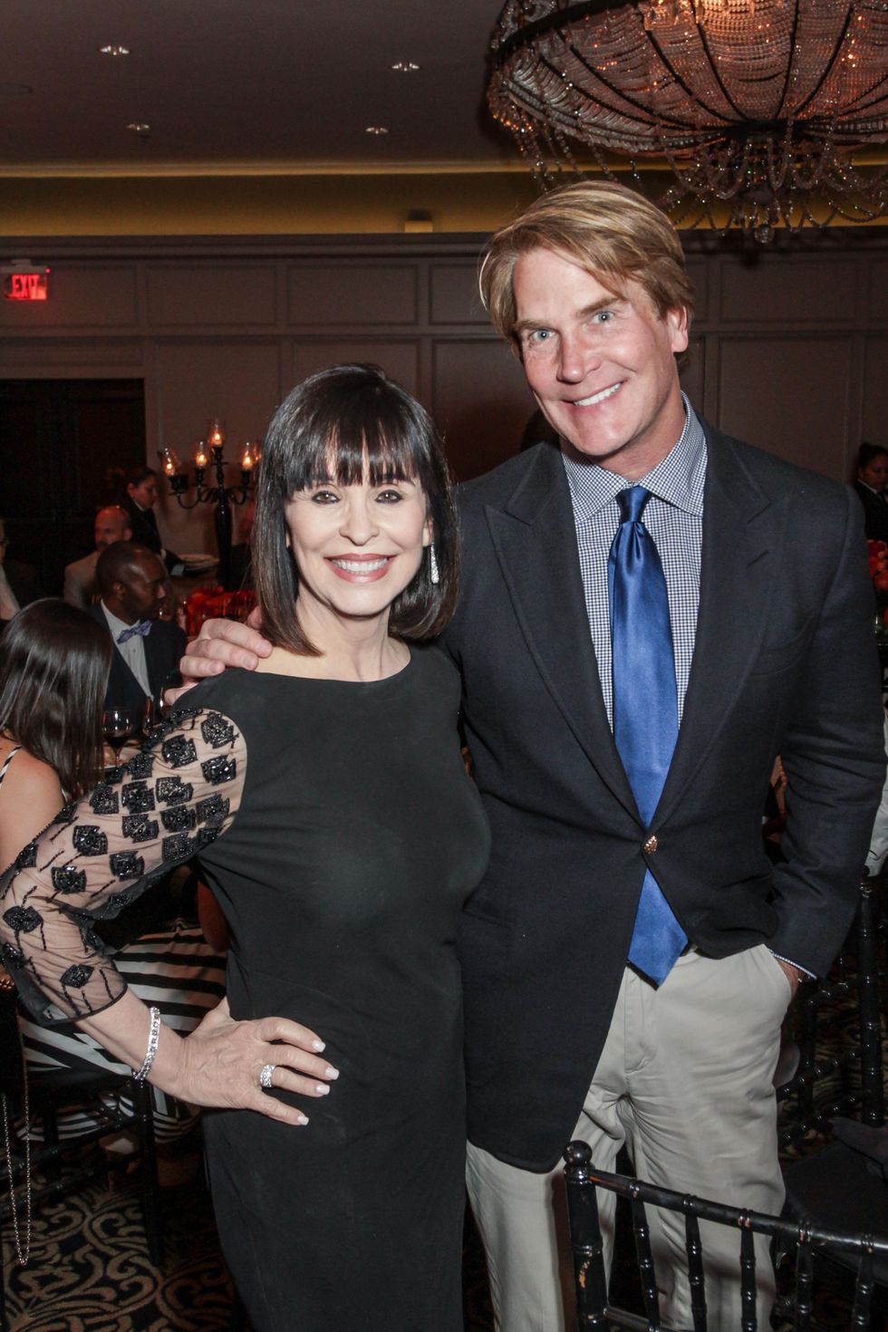 News, Shelby, Houston Arts Alliance, Lee Daniels event, May 2015, Sandra Porter and George Lancaster