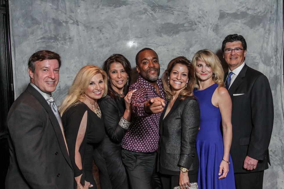 News, Shelby, Houston Arts Alliance, Lee Daniels event, May 2015, Tony Zummo, Beverly Zummo, Regina Garcia, Lee Daniels, Lilly Braniff, Lisa Garcia, and Ray Garcia