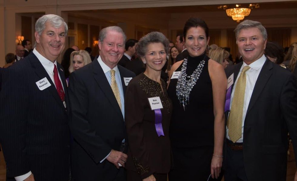 News, Shelby, Houston Bar Harvest Party, Nov. 2015, Gary Pearson, John Pitts, Bain Pearson, Gina Curtis, Jim Pearson