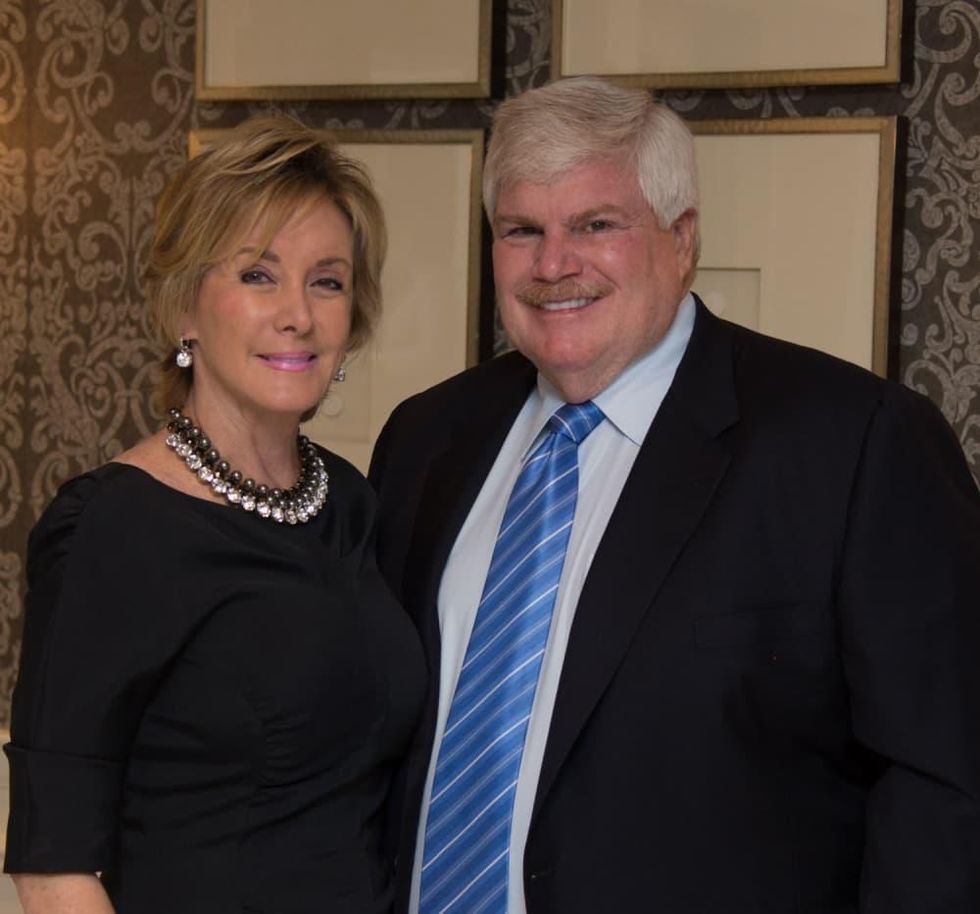 News, Shelby, Houston Bar Harvest Party, Nov. 2015, Sheridan and John Eddie Williams