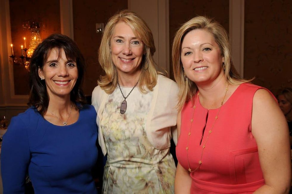 News, Shelby, Houston Botanic Garden Lunch, Sept. 2015, Shelley Barineau, Kelly Montgomery and Laura Heard