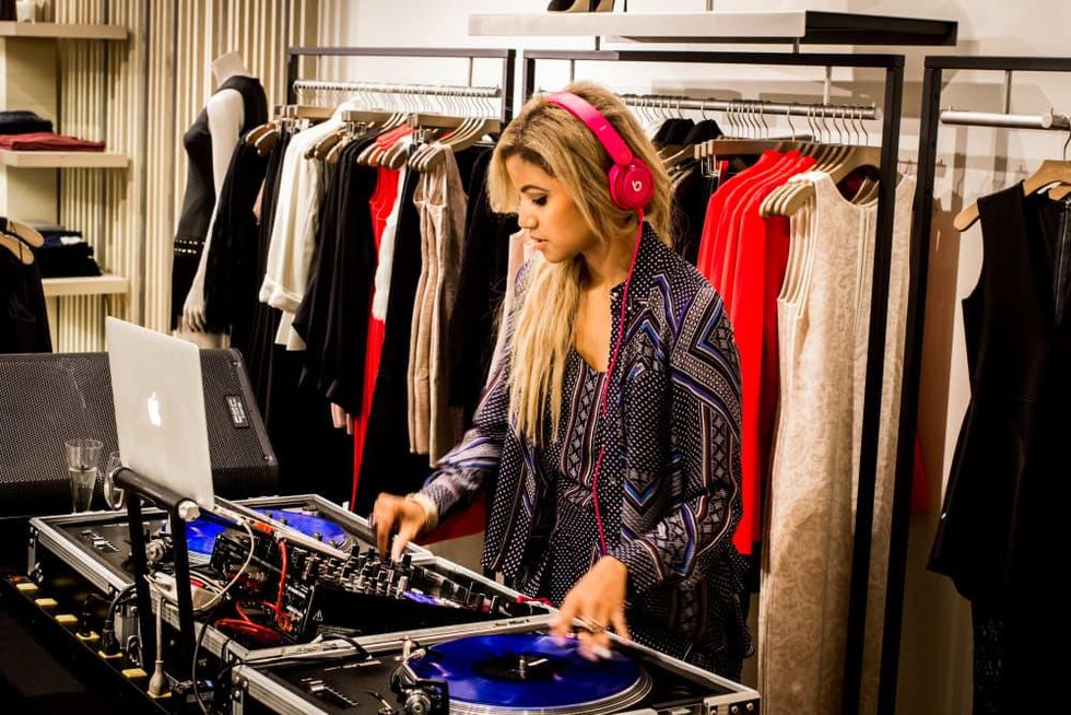 News, Shelby, Intermix opening, Oct. 2015 DJ Kalkutta