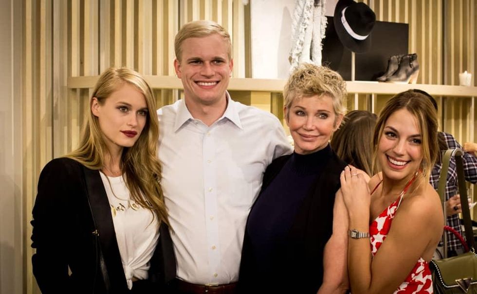 News, Shelby, Intermix opening, Oct. 2015 Leven Rambin, Joe Rambin, Karen Rambin, Elizabeth Lawrie