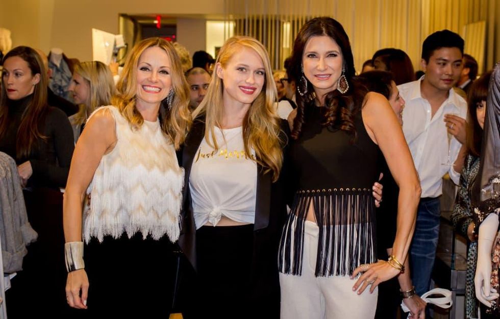 News, Shelby, Intermix opening, Oct. 2015 Lucinda Loya, Leven Rambin, Melissa Mithoff,