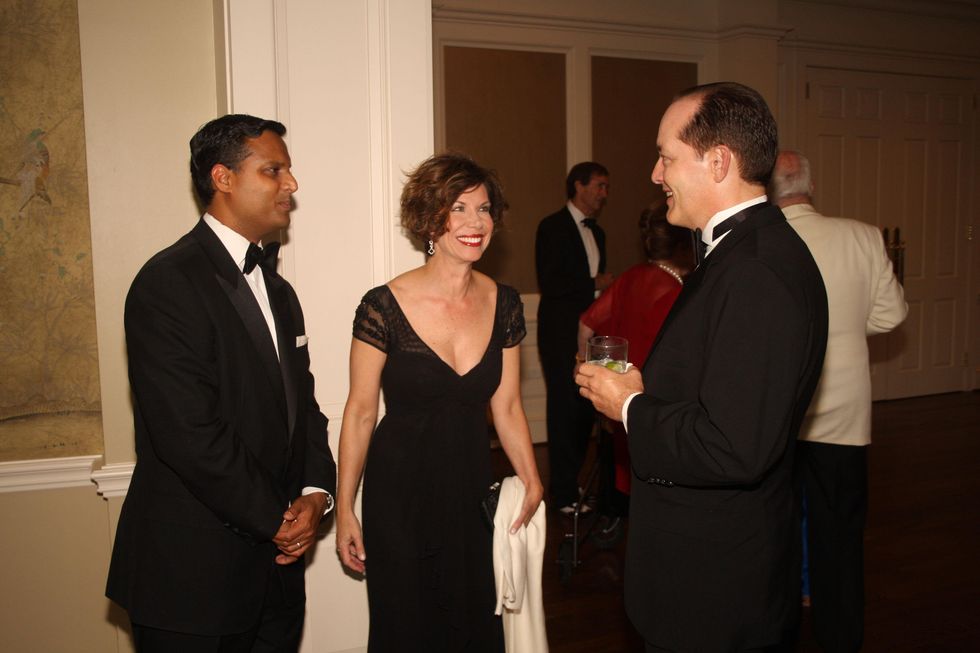 News, Shelby, Joanne King Herring Dinner Party, Dr. Aashish Shah, Roseanne Rogers, Geoff Connor, July 2014