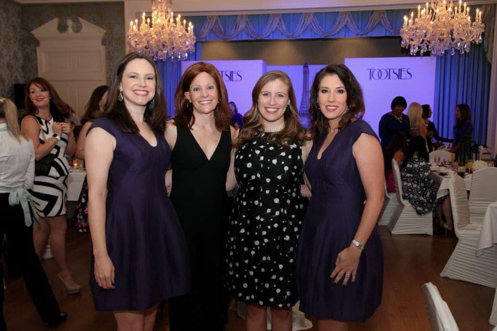 News, Shelby, Junior League Luncheon, Sept. 2015, Anne Elizabeth Sears, Maidie Ryan, Katie Mears, Mimi Fraser