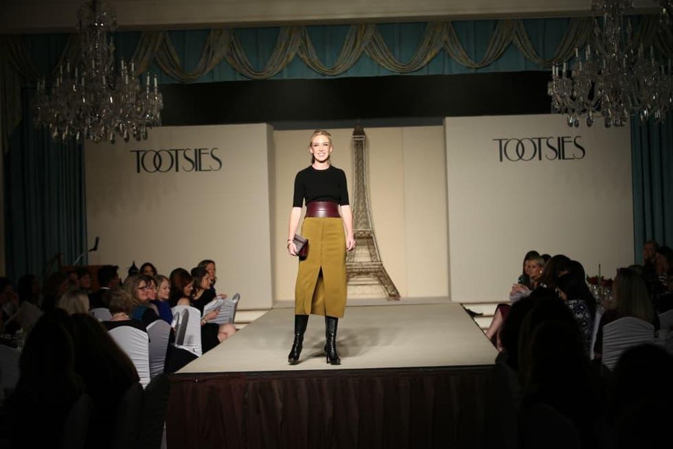 News, Shelby, Junior League Luncheon, Sept. 2015 runway