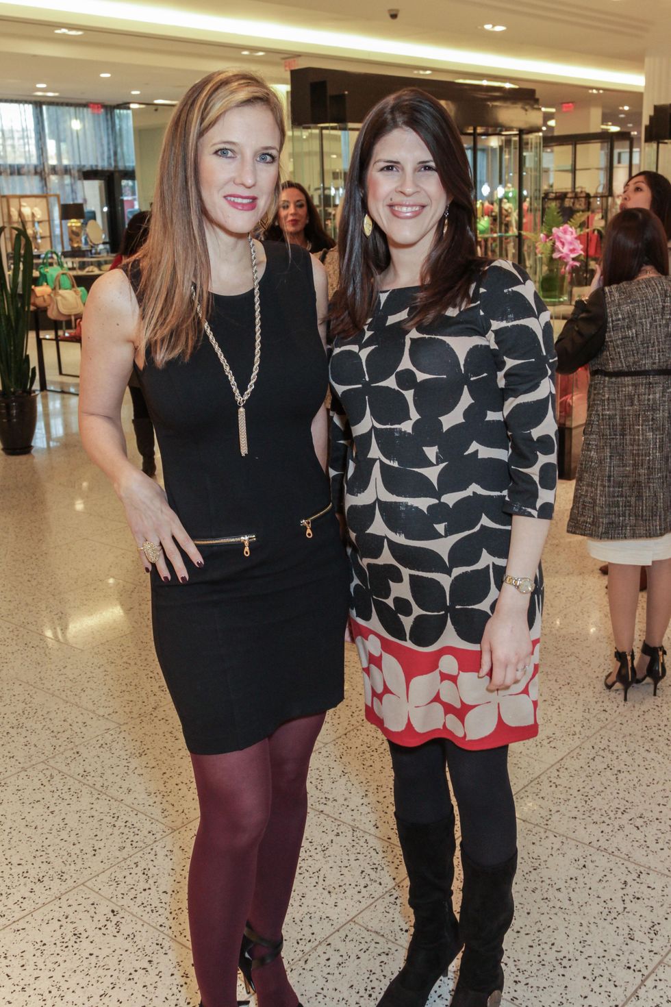 News, Shelby, Latin American Women's Initiative Kick-off, February 2015, Sally Lechin and Lisa Uresti