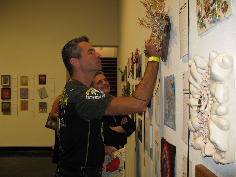 News, Shelby, Lawndale Dias de los Muertos, October 2014, Matt Adams, Dominick D'Aunno