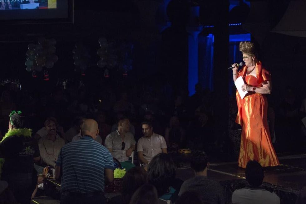 News, Shelby, Legacy Mint Julep party, July 2015, George Burch