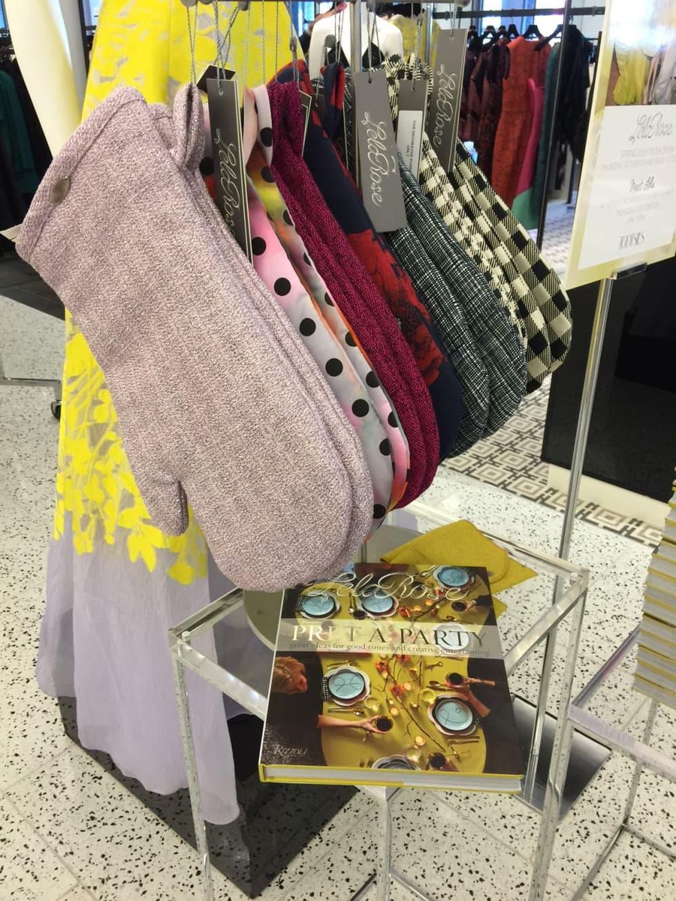 News, Shelby, Lela Rose luncheon, tootsies, Oct. 2015, oven mitts