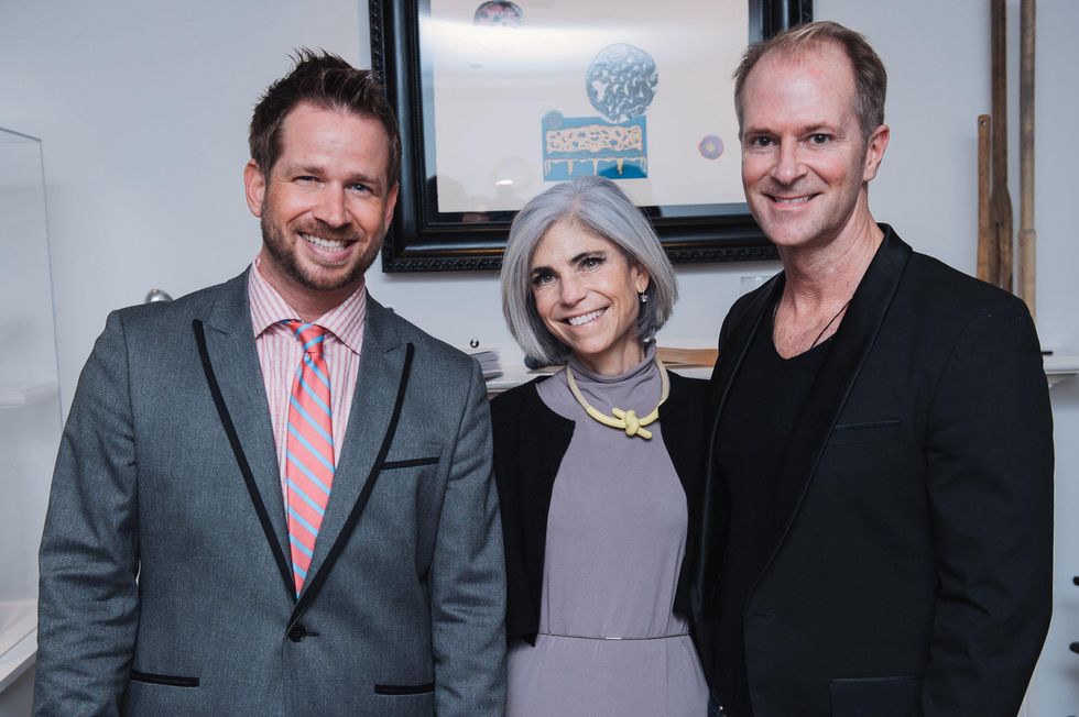 News Shelby Little Black Dress Kickoff Jeff Shell, Judy Nyquist, Shannon Hall May 2013