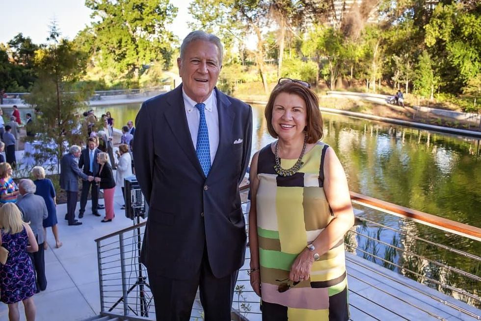 News, Shelby, Lost Lake, Dunlavy party, Sept. 2015 Chuck Carlberg and Anne Olson