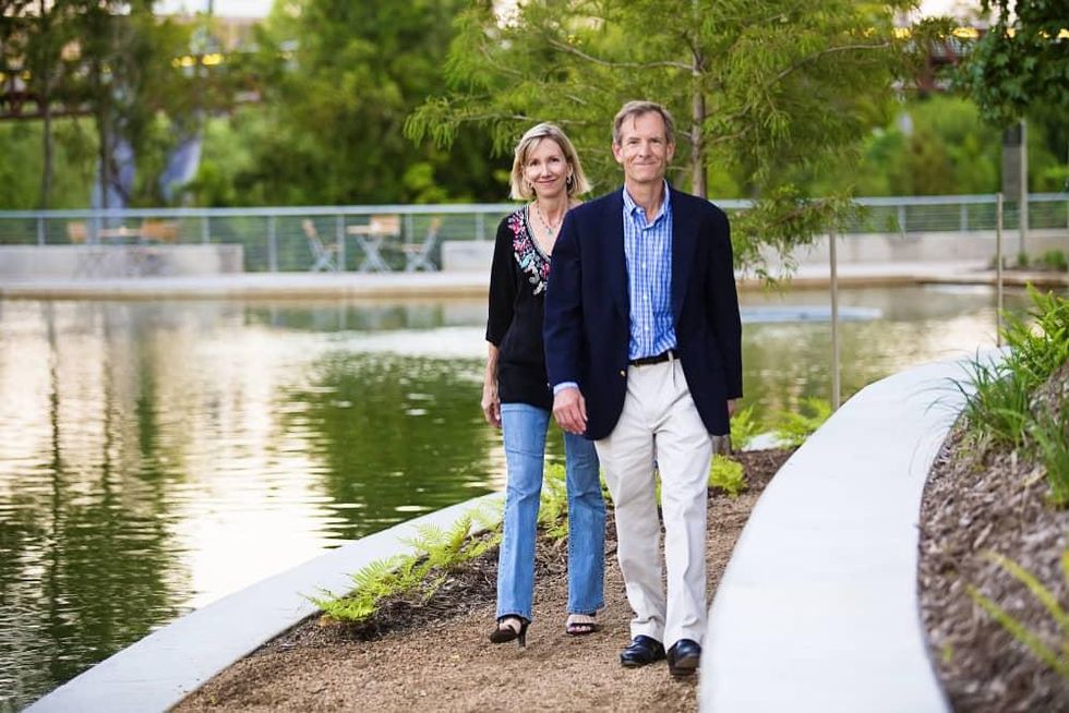 News, Shelby, Lost Lake, Dunlavy party, Sept. 2015 Sarah and John Hastings