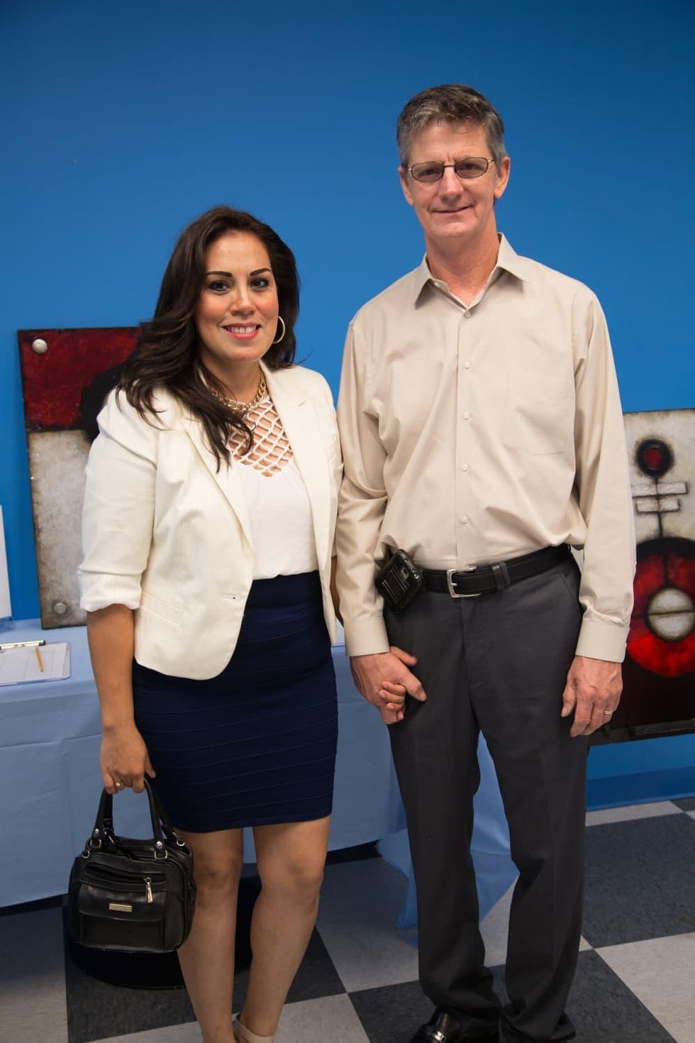 News, Shelby, Luv Ya Blue party, August 2015, Claudia Powell, Elmer Powell