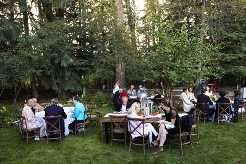 News, Shelby, M.D.Anderson in Aspen, July 2015, Joelle Rogers, Linda Fields, Regina Rogers