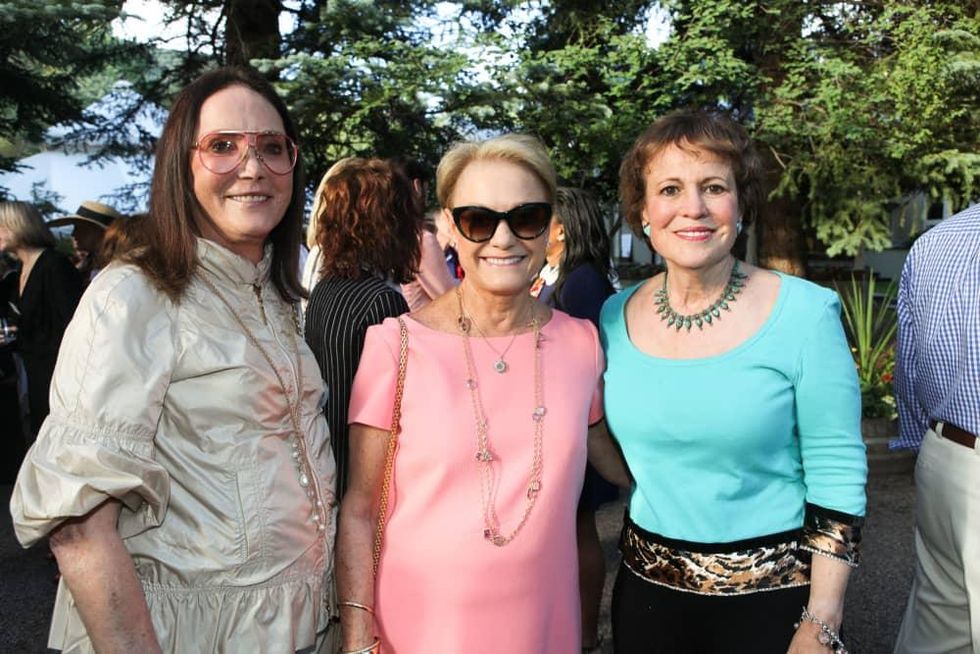 News, Shelby, M.D.Anderson in Aspen, July 2015, Joelle Rogers, Linda Fields, Regina Rogers