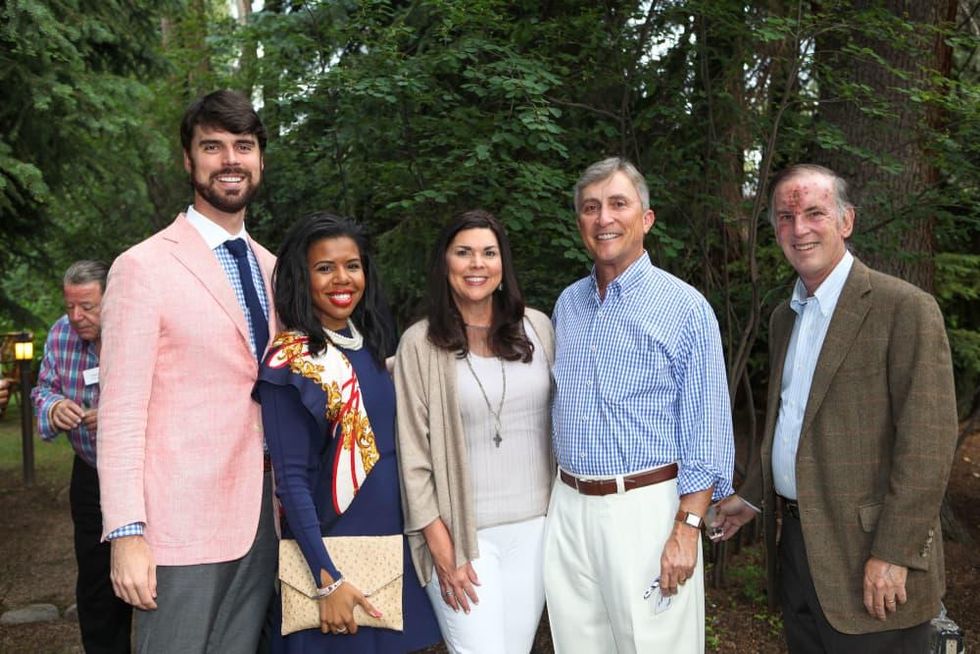 News, Shelby, M.D.Anderson in Aspen, July 2015, Rick and Claire Thielke, Lesha and Tom Elsenbrook, Jack Blanton, Jr. Cookie and Saloman Schein