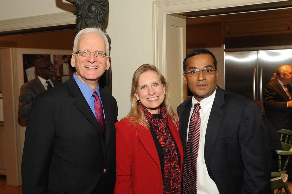 News, Shelby, Mayor Parker Award, Feb. 2015 Richard Schechter, Karen Garcia, Sanjay Ram