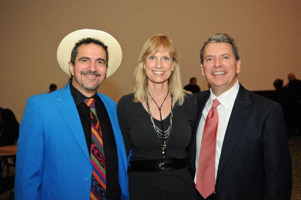 News, Shelby, Mayor's Hispanic Heritage Awards, Oct. 2015, Walter Suhr, Karen Garcia, Roland Garcia