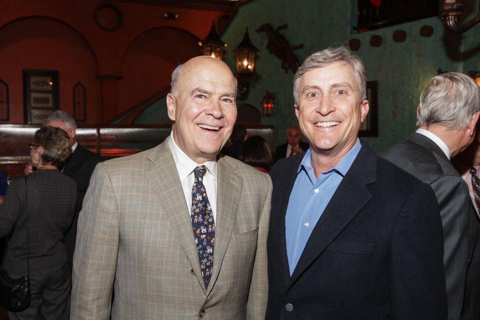 News, Shelby, Mayor's Hispanic Holiday Party, December 2014, Joe Hafner, Tom Elsenbrook