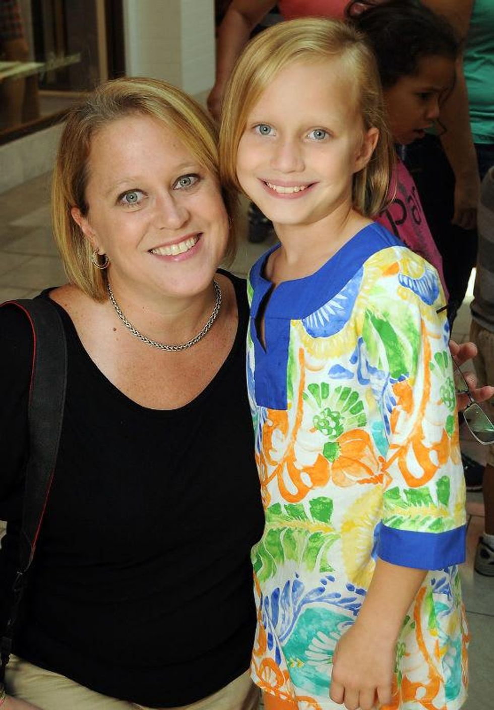 News_Shelby_MD Anderson back to school_Jennifer Land_Jessica Land_August 2013