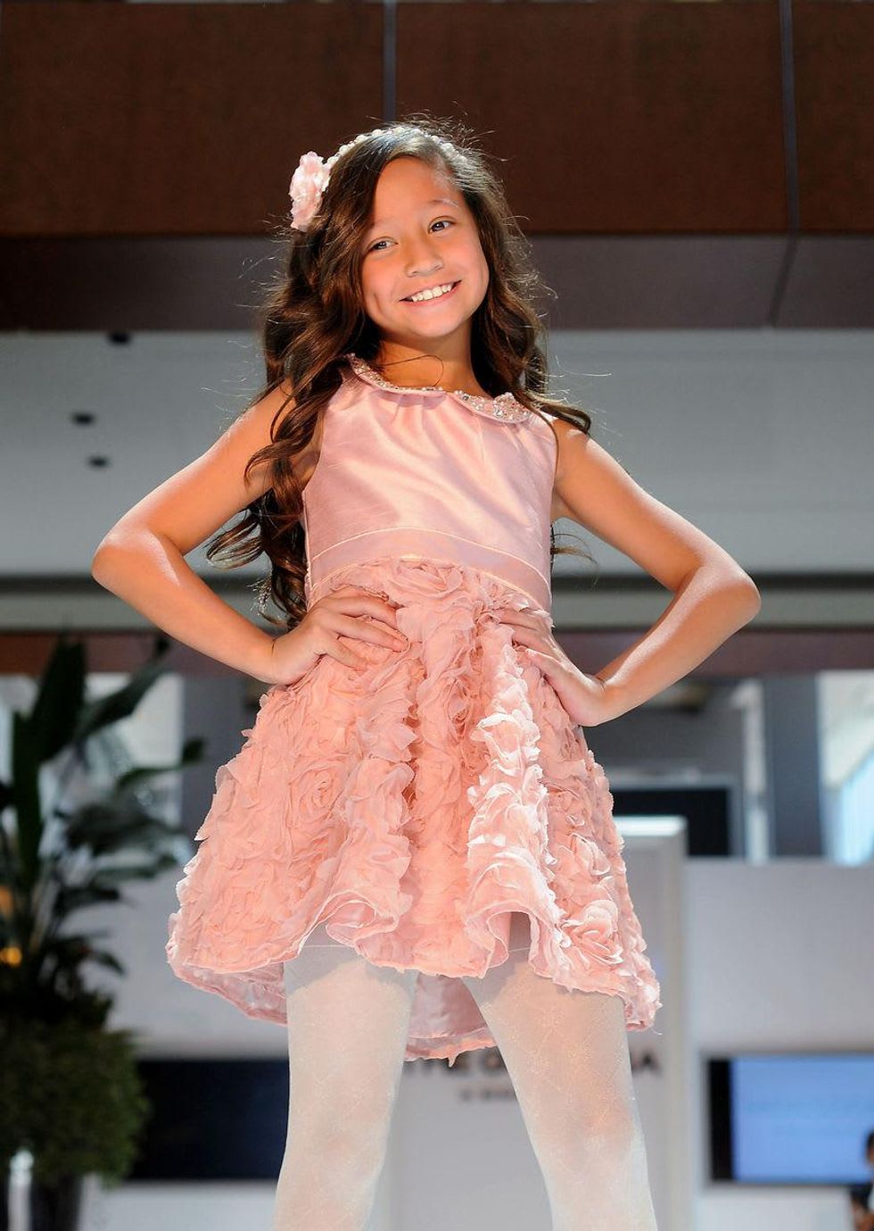 News, Shelby, MD Anderson Children's Fashions, August, 2014, Emma Dabney wearing Monsoon