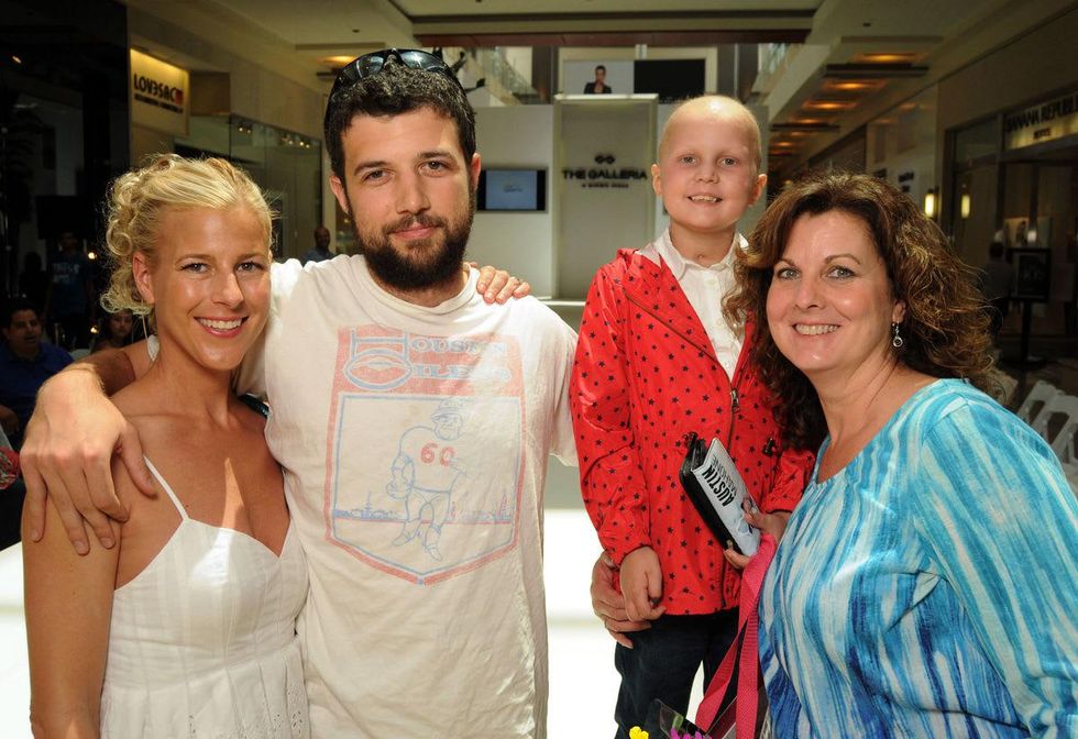 News, Shelby, MD Anderson Children's Fashions, August, 2014, Jenny, Andrew, Maddie and Robyn Major;