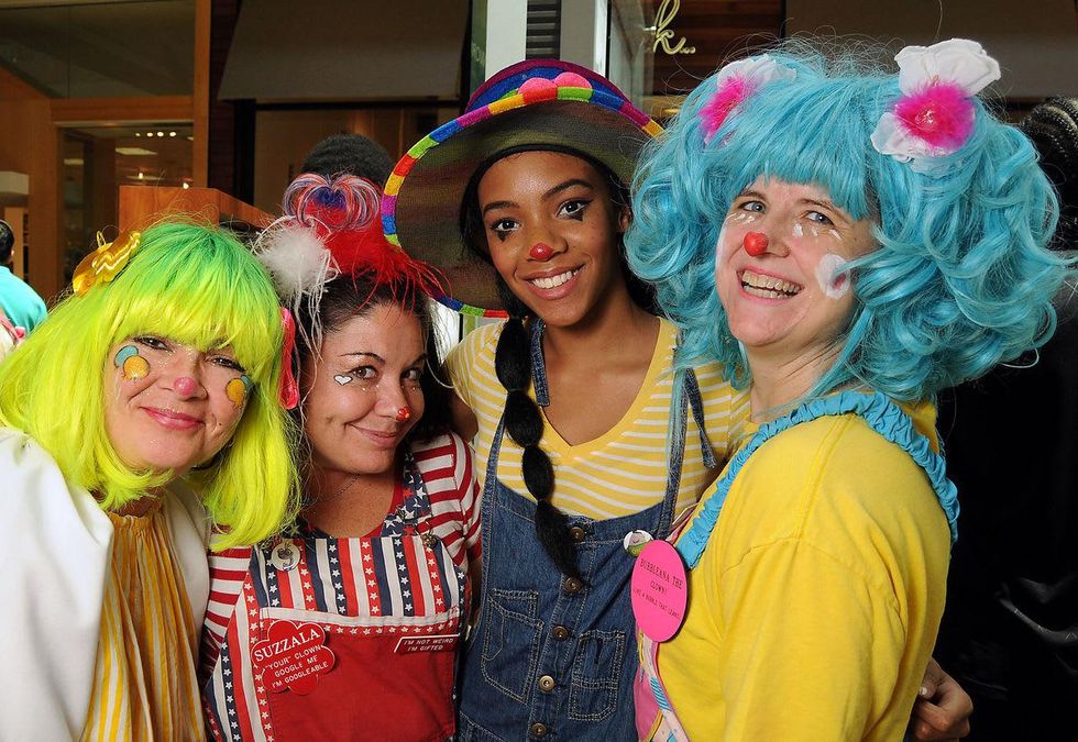News, Shelby, MD Anderson Children's Fashions, August, 2014, Jodi Widaski, Susan Stalcup, Taylor Watters and Carol Unsicker