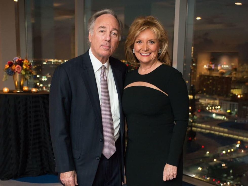 News, Shelby, MD Anderson Living Legend, Nov. 2015, Barry Silverman, Shara Freyer