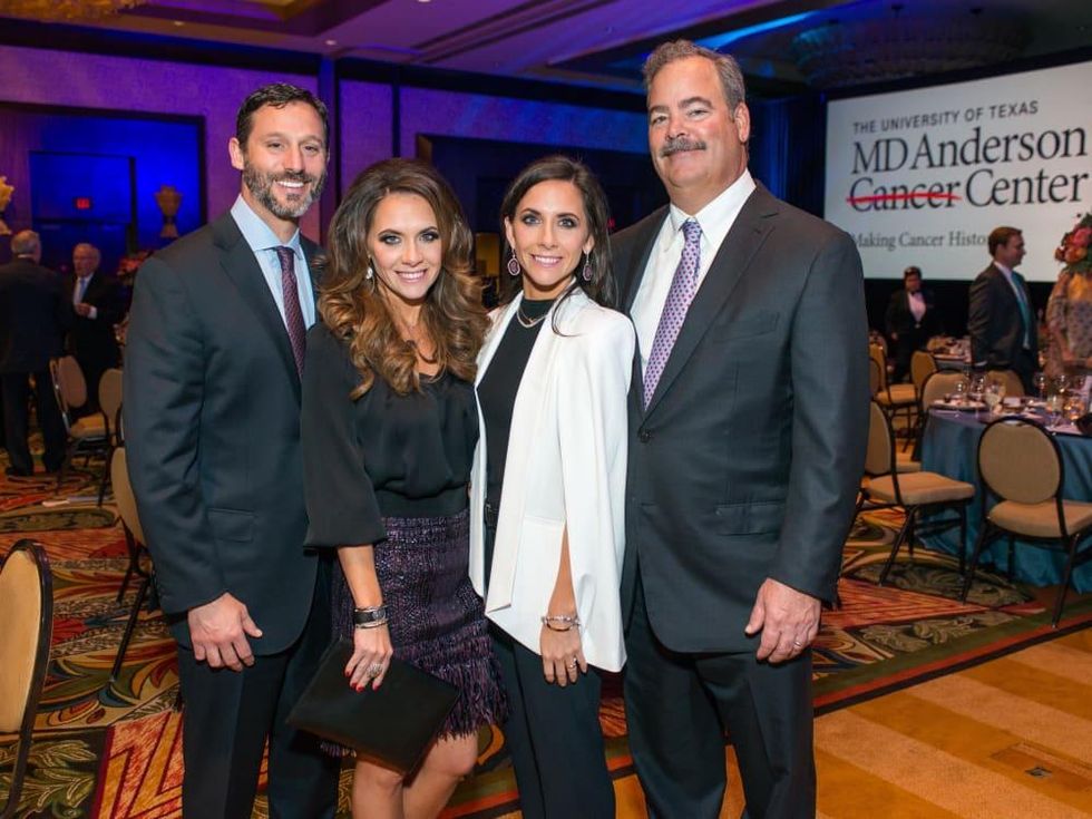 News, Shelby, MD Anderson Living Legend, Nov. 2015, Brad marks, Joanna Marks, Hannah McNair, Cal McNair