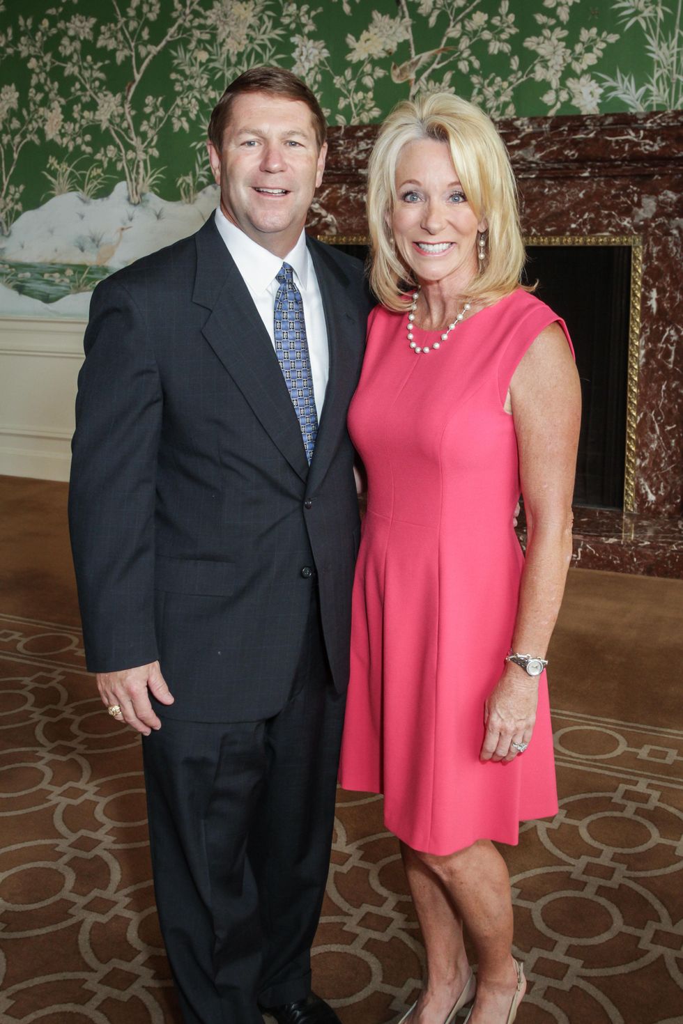 News, Shelby, Men of Distinction kick-off, Feb. 2015 Brett and Kathy Aldridge