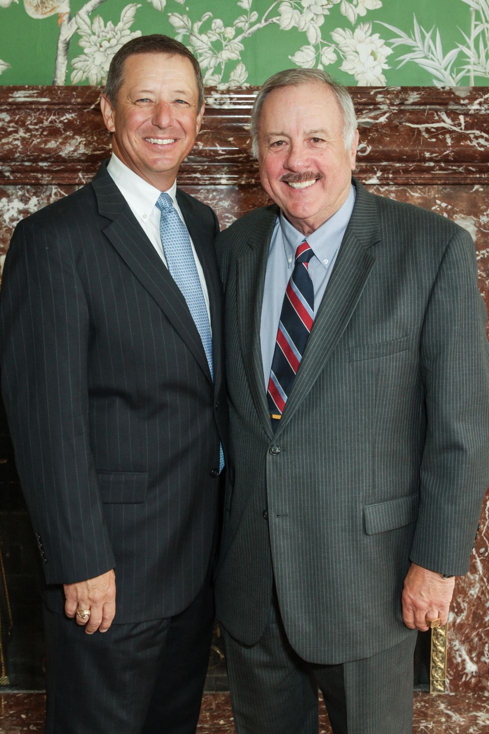 News, Shelby, Men of Distinction kick-off, Feb. 2015 David Wuthrich, Ed McMahon