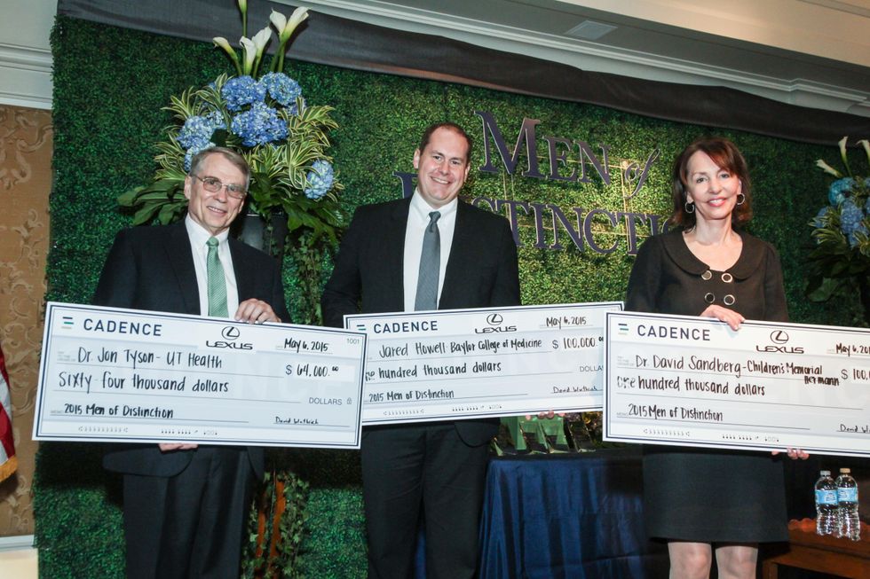 News, Shelby, Men of Distinction luncheon, May 2015, Dr. Jon Tyson, Jared Howell, Susie Distefano